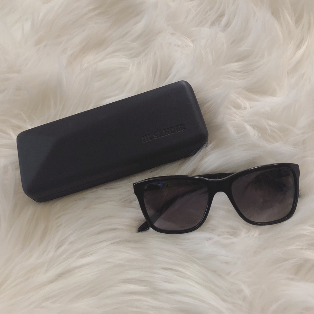 Jil Sander Wayfarer Sunglasses